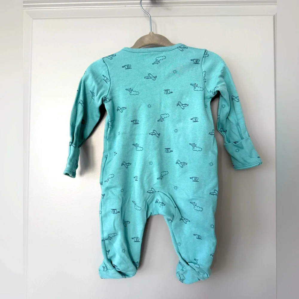 Carter’s Baby Footie - Aqua Blue
